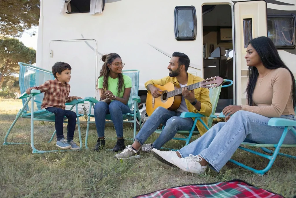 family singing together Soul of Music