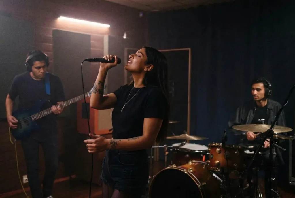 band singing Soul of Music