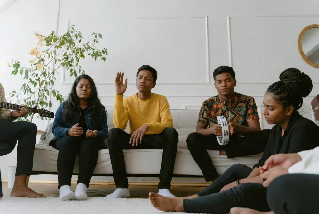 group singing Soul of Music