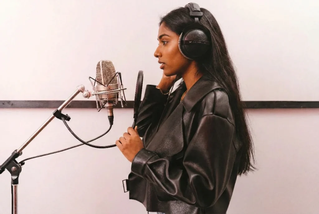 singer studio mic Soul of Music