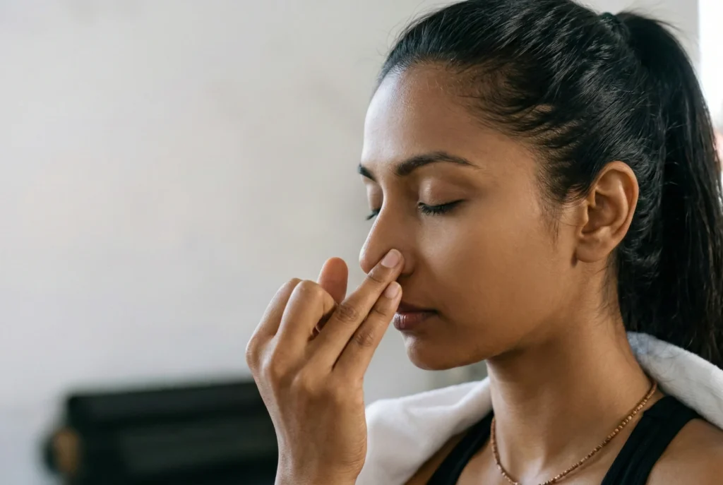 woman breathing Soul of Music
