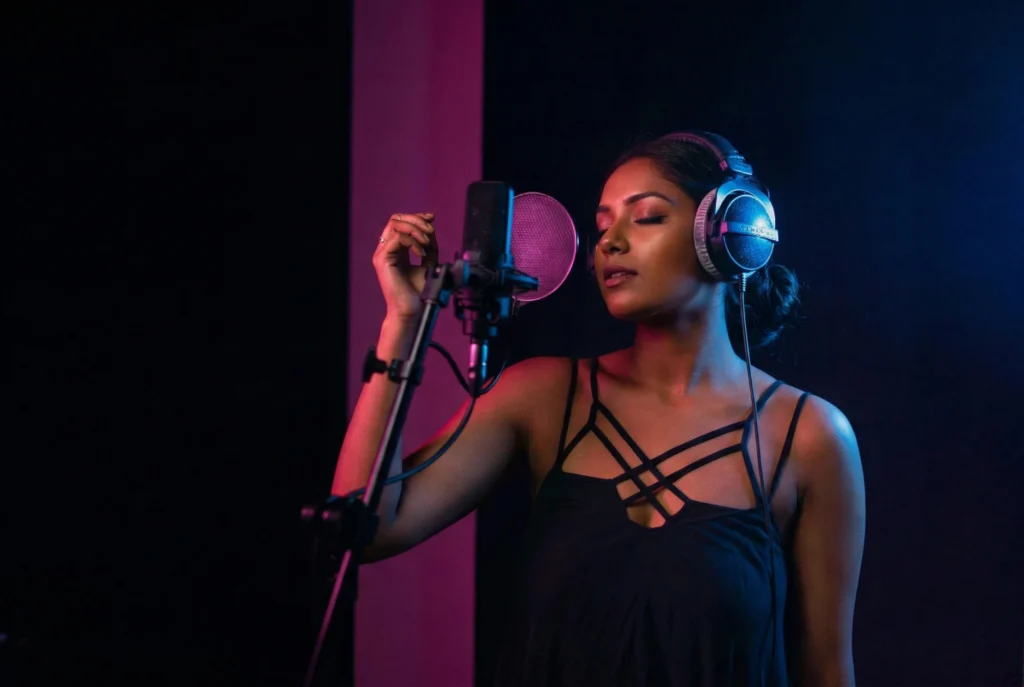 studio singer headphones Soul of Music